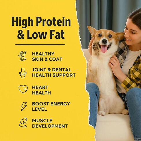 Ruff Town Dog Treats - Human Grade Beef Heart | Dehydrated Single Ingredient | High Protein, Low Fat, Hypoallergenic, Grain Free Training Treats | Ideal for All Breeds & Sizes, Made in USA(4oz) in Saudi Arabia