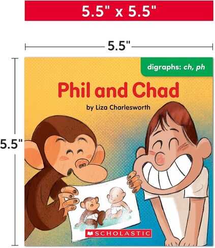 Laugh-a-Lot Phonics: Blends & Digraphs (Parent Pack): 12 Engaging Books That Teach Key Decoding Skills to Help New Readers Soar in Saudi Arabia