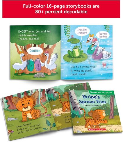 Laugh-a-Lot Phonics: Blends & Digraphs (Parent Pack): 12 Engaging Books That Teach Key Decoding Skills to Help New Readers Soar in Saudi Arabia