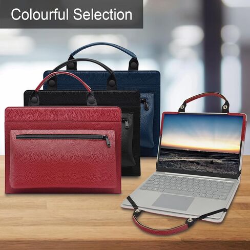 غلاف حالة الكمبيوتر المحمول لـ ASUS Vivobook S 16 OLED M5606 M5606NA M5606UA M5606WA M5606WA-MH99 مع حقيبة محمولة مع مقبض الأزرق ، الأزرق in Kuwait