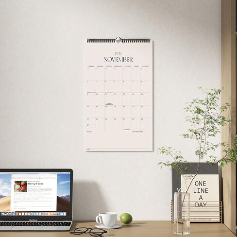 Jotsome Wall Calendar 2025-2026 ، تقويم الجدار الشهري الأكاديمي الكبير من يوليو 2025 إلى ديسمبر 2026 11x17 بوصة للمنزل والمكتب ، تخطيط سهل in Kuwait