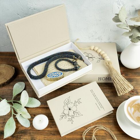 Decorative Storage Book Shaped Boxes Set for Farmhouse Modern Rustic Home Decor,Magnetic Gift Boxes,Hardcover Coffee Table Faux Books,Photo Storage Boxes in Saudi Arabia