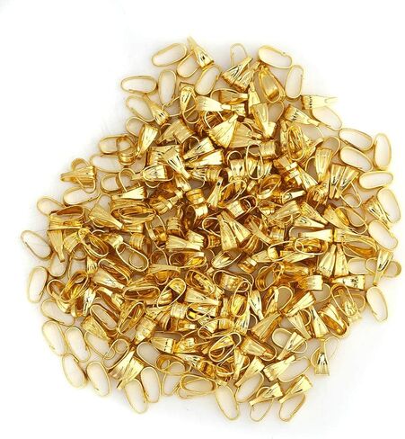 300pcs بكفافات قرصة لصنع المجوهرات ، قرصة المعادن مشابك الكفالة قلادة الموصل snap نتائج المجوهر in Kuwait