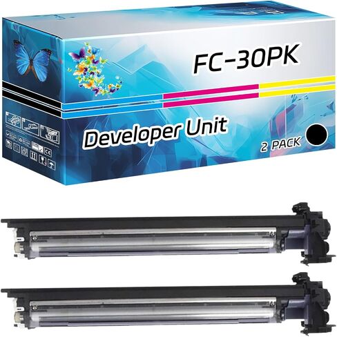 وحدة مطوري FC-30PK متوافقة مع طابعات Toshiba E-Studio 305CS 305CP 306CS ، عائدات عالية 80000 صفحة ، مع طباعة عالية الدقة (4 حزم BK/C/M/Y) in Kuwait