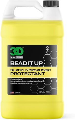 3D Bead It Up Ceramic Coating Booster Spray - Super Hydrophobic Bead Maker - Polymer Paint Protectant & Sealant 16oz. in Saudi Arabia