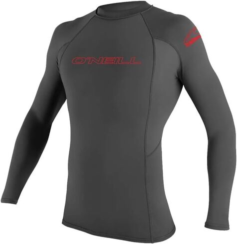 O'Neill Wetsuits Youth Basic Skins UPF 50+ Short Sleeve Rash Guard, Pacific, 12 in Kuwait