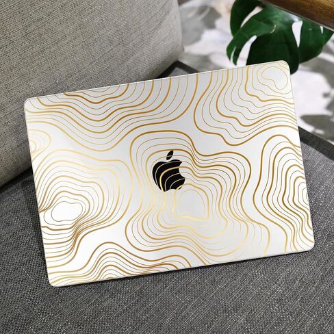 حافظة MEEgoodo لجهاز M3 MacBook Air 13.6 بوصة 2024 2022، غطاء شفاف غير لامع مناسب للطراز A3113 A2681 M2، غطاء بلاستيكي ناعم لجهاز كمبيوتر محمول 13 بوصة، حافظات صلبة لجهاز MacBook Air M2، الأشجار والورد in Kuwait