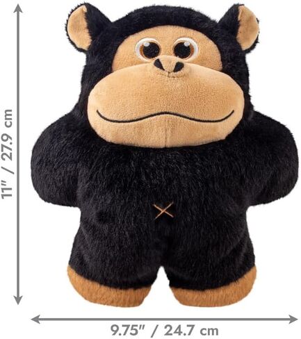 Kong Snuzzles Dog Toy X-Large-لعبة الكلب الصارقة الفخمة للسلالات الكبيرة-Soft Soft ، Sound Sourd in Saudi Arabia