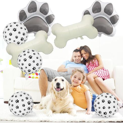 8 PCS بالونات الكلب 30 بوصة البالونات عظم رقائق البالونات البالون بالون الكلب ديكور عيد ميلاد رمادي الكلب البالون الحيوانات الأليفة جرو ديكورات حفلة عيد ميلاد لوازم اللوازم in Kuwait