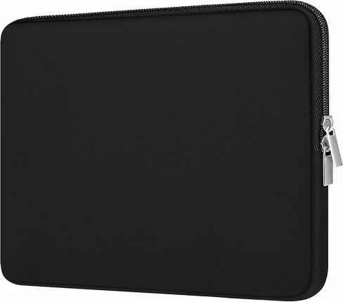 Laptop Sleeve Case 15.6 inch, Protective Briefcase Carrying Computer Bag, Traveling Portable Laptop Cover Compatible with MacBook, HP, Dell, Asus, Lenovo, Black in Saudi Arabia