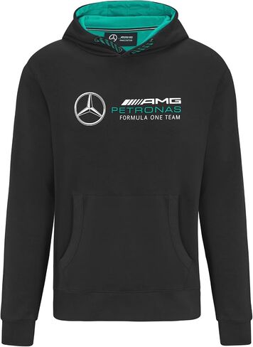 Mercedes AMG Petronas Formula One Team - Official Formula 1 Merchandise - Logo Hoodie - Grey - M in Saudi Arabia