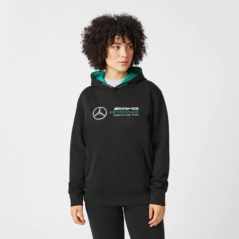 Mercedes AMG Petronas Formula One Team - Official Formula 1 Merchandise - Logo Hoodie - Grey - M in Saudi Arabia