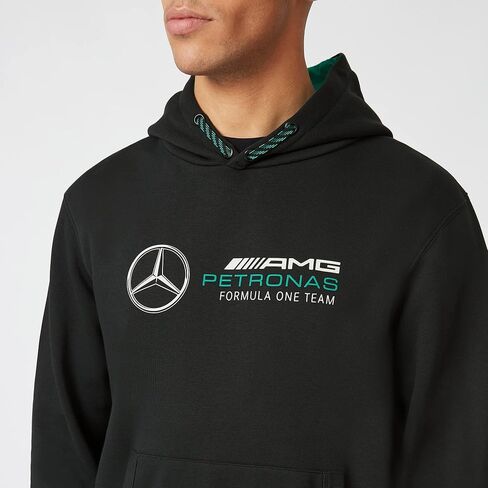 Mercedes AMG Petronas Formula One Team - Official Formula 1 Merchandise - Logo Hoodie - Grey - M in Saudi Arabia