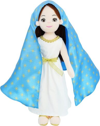 June Garden 14" Plush Religious Figure - Lady of Guadalupe Catholic Blessed Virgin Mary - Virgen de Guadalupe in Kuwait