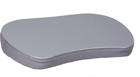 طاولة سرير المكتب الصغيرة المصغرة مع رغوة الذاكرة - الأزرق - العمل من الصفحة الرئيسية - صينية لابتيك لاب - مكتب سفر محمول - رائع لقراءة تلوين كتابة على أريكة السرير - مقبض in Kuwait