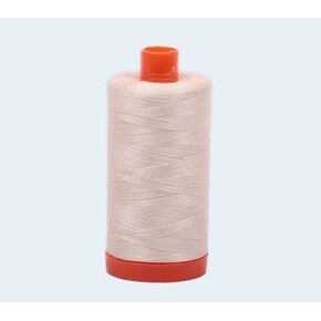 2000 Light Sand Aurifil Cotton 12 WT Large Spool
