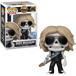فونكو بوب! الصخور: Duff McKagan (Skeleton) FINYL Figure ، 3.8 بوصة ، حصري