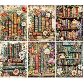 Mermaid Rice Papers, 8" x 10.5" (6 Sheets) – Decoupage Paper 6X Designs for Collage, Mixed Media, Card Making & Crafts, Decoupage by CRAFT KREATIVELY