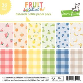Lawn Fawn LF3153 Fruit Salad Petite Paper Pack Petite Paper Pack