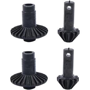 24T/12T Alloy Steel helical Gear Set for 1/18 RC Crawler TRX4M Front and Rear axles (2PCS)