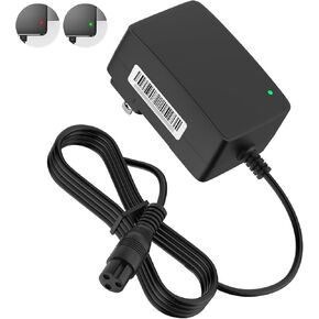Charger for Razor MX350, Dirt Bike, Quad, E300, E100, Moped, 4 Wheeler, Pocket Rocket, Sports Mod Electric Scooter, 24V Motorcycle Cargador, 6.5 FT Adapter Cable, LED Indicator