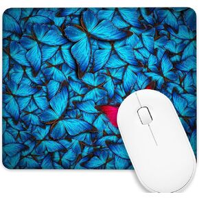A Large Tyrannosaurus Mouse Pad,Square Waterproof and Non-Slip Rubber Base Mousepad,Suitable for Computer Desk Wireless Mouse 9.5 x 7.9 Inches