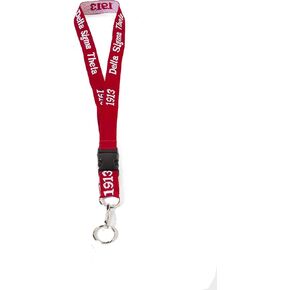 Delta Sigma Theta Woven Embroidered Lanyard