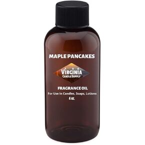 Maple Pancakes Fragrance Oil ( 4 oz Bottle) for Candle Making, Soap Making, Tart Making, Room Sprays, Lotions, Car Fresheners, Slime, Bath Bombs, Warmers…