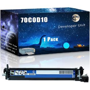 70C0D10 استبدال وحدة المطورين المتوافقة مع LEXMARK عالية العائد CX310DN CX310N CX317DN CX410DTE CX417DE CX510D الطابعات ، تلبية احتياجات الطباعة (4 حزم BK/M/Y)