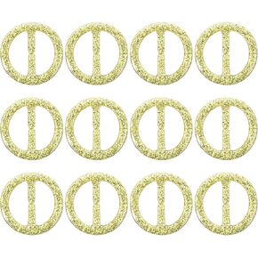PATIKIL Scarf Ring Clip, Resin Round T-Shirt Clip Bling Fashion Ring Tie Circle Clip for Silk Clothing Decoration