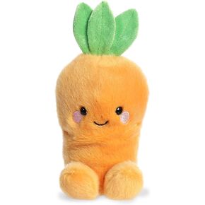 Aurora® Adorable Palm Pals™ Cheerful Carrot™ Stuffed Animal - Pocket-Sized Play - Collectable Fun - Orange 5 Inches