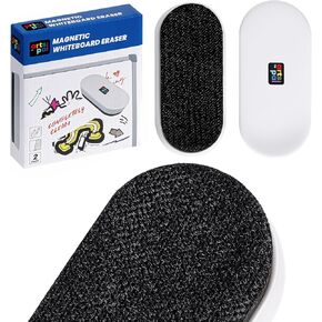 Artspal Whiteboard Eraser, 2 Pack, Dry Erase Eraser, Glass Board Erasers, Perfect for Dry Erase Board, Glass Board, Calendar Board, Office and School Supplies