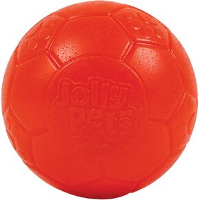 Jolly Pets Mini Jolly Soccer Ball ؛ لعبة الكلب العائمة. 4 "برتقالي