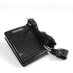 Foot Control Pedal & 3-Prong Power Cord for Singer Sewing Machines #979314-031,619494-001 110V