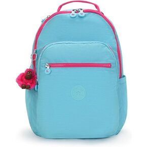 حقيبة ظهر للكمبيوتر المحمول سيول مقاس 15 بوصة من Kipling، متينة، واسعة مع أشرطة كتف مبطنة، أكمام واقية مدمجة in Kuwait