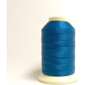 Thread, Coats Brand Bonded Polyester Thread-4 oz. Spools - Size DB-92 T-90 (Rhonda Blue)