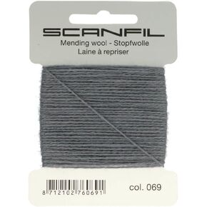 40020-069 Darning Thread, Grey, 15 m
