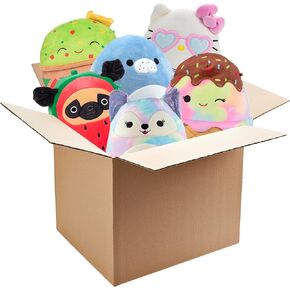 Squishmallows Mystery 5-Inch 3-Squish Value Pack - Get Three Mini Official Jazwares 5" Plush for Less - Collectible Soft & Squishy Stuffed Animal Toy - Gift Set for Kids, Girls Boys