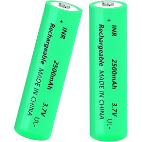 18650 Rechargeable Battery 3.7V 3500mAh 18650 Button Top Battery for Headlights etc