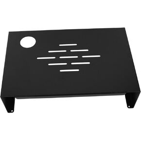 Happyyami Ergonomic Monitor Stand Riser for Laptop Printer Desktop Storage Non-slip Pads Stylish Design Space-saving Keyboard Space Home Office Use