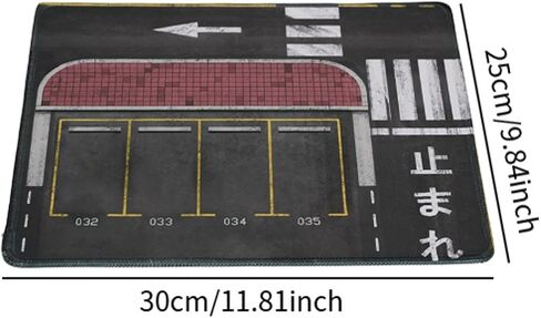 Dynwave 1/64 Scale Parking Lot Mini Diecast Garage Nonslip Scener Scener in Saudi Arabia
