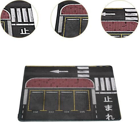 Dynwave 1/64 Scale Parking Lot Mini Diecast Garage Nonslip Scener Scener in Saudi Arabia