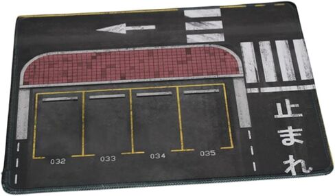 Dynwave 1/64 Scale Parking Lot Mini Diecast Garage Nonslip Scener Scener in Saudi Arabia