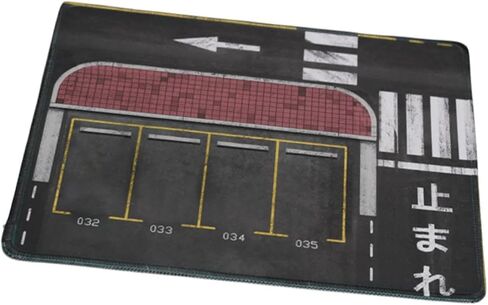 Dynwave 1/64 Scale Parking Lot Mini Diecast Garage Nonslip Scener Scener in Saudi Arabia