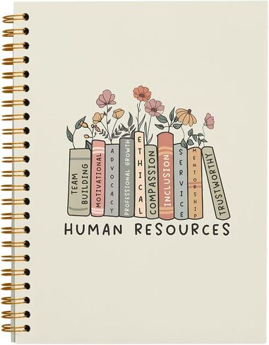 Human Resources Gifts Notebook Journal, HR Gifts for Women Men Coworkers Office, Thank You Appreciation Gifts for HR Manager Director, Spiral Notebook 5.5 x 8.3 in Saudi Arabia