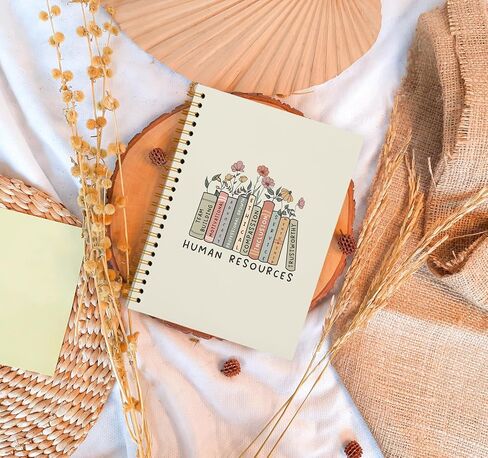 Human Resources Gifts Notebook Journal, HR Gifts for Women Men Coworkers Office, Thank You Appreciation Gifts for HR Manager Director, Spiral Notebook 5.5 x 8.3 in Saudi Arabia