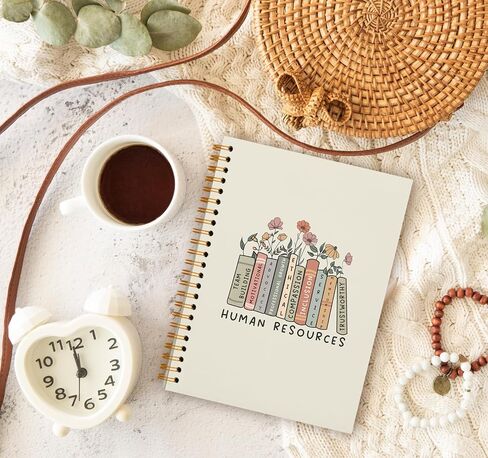 Human Resources Gifts Notebook Journal, HR Gifts for Women Men Coworkers Office, Thank You Appreciation Gifts for HR Manager Director, Spiral Notebook 5.5 x 8.3 in Saudi Arabia