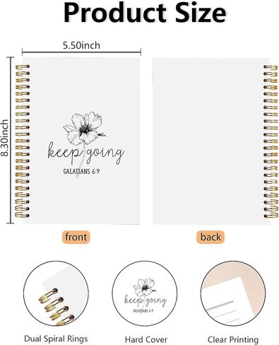 Coquette Brown Bow Western Spiral Notebook, Cowgirl Inspirational Journal, Western Office Supplies, Cowgirl Gifts, Keep Your Soul Clean and Your Boots Dirty Notebook 5.5x8.3 Inch in Saudi Arabia