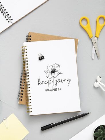 Coquette Brown Bow Western Spiral Notebook, Cowgirl Inspirational Journal, Western Office Supplies, Cowgirl Gifts, Keep Your Soul Clean and Your Boots Dirty Notebook 5.5x8.3 Inch in Saudi Arabia