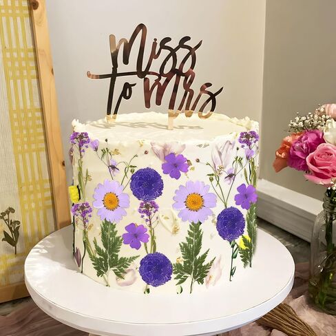 JeVenis Wildflower Cake Toppers Wildflower Decor Baby In Bloom for Baby Shower Birthday Bridal Shower Wedding Party Decoration in Saudi Arabia